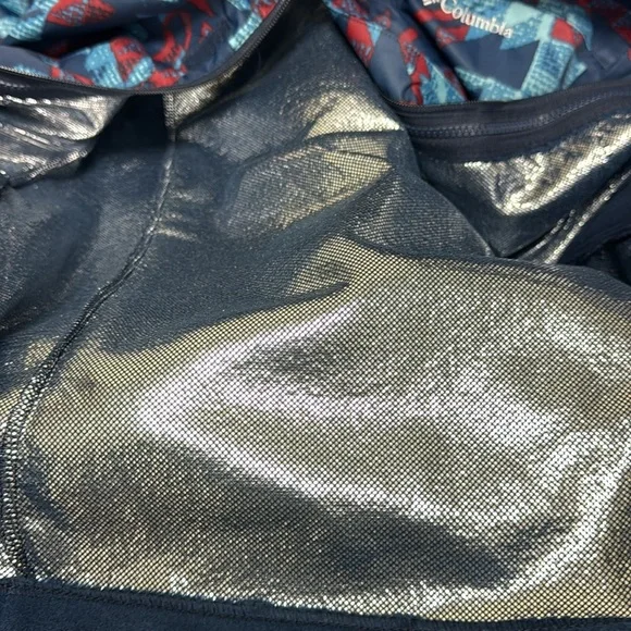 Child’s Columbia coat. Blues and burgundy in color. Jackets & Coats